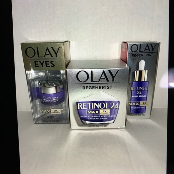 Olay Other - Olay Retinol 24 Face, Eye Cream, and Serum